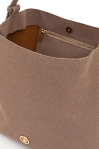 US Polo Assn. Women Mink Suede Shoulder Bag - Image 6