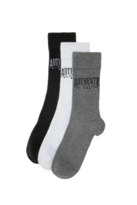 US Polo Assn. Men Black 3 Sets Soket Socks