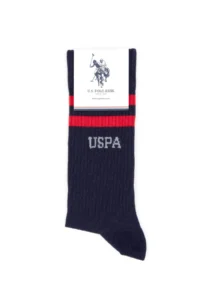 US Polo Assn. Men Navy Blue 2 Sets Tenis Socks - Image 4