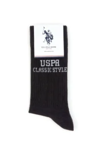 US Polo Assn. Men Black Soket Socks - Image 4