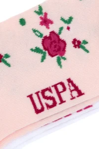 US Polo Assn. Women 2 Sets Slippers Socks - Image 3
