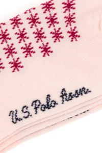 US Polo Assn. Women 2 Sets Slippers Socks - Image 3