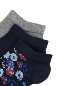 US Polo Assn. Women 3 Sets Slippers Socks - Image 2