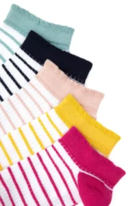 US Polo Assn. Women 5 Sets Slippers Socks - Image 2