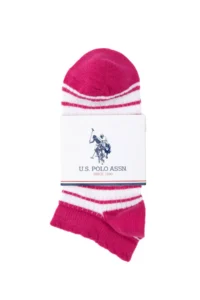 US Polo Assn. Women 5 Sets Slippers Socks - Image 4