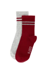 US Polo Assn. Women 2 Sets Soket Socks