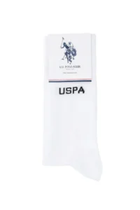 US Polo Assn. Men Black White 2 Sets Soket Socks - Image 4