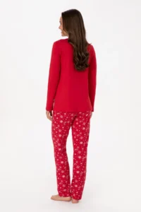 US Polo Assn. Women Rejection New year Themed Pajama Set - Image 5
