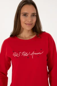 US Polo Assn. Women Rejection Pajama Set - Image 2