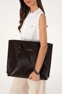US Polo Assn. Women Brown Shoulder Bag - Image 2