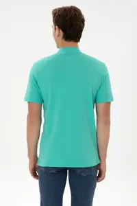 US Polo Assn. Men Regular Fit Tippet Mint T-Shirt - Image 5