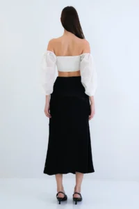 VAGGON Patterned Midi Size Skirt - Image 6
