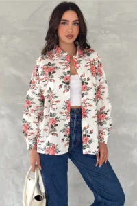 FEMELLE Women flower patterned Shirt - Image 2