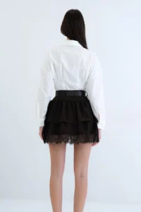 VAGGON Arched Mini Skirt - Image 6