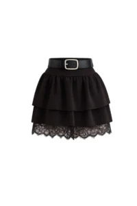 VAGGON Arched Mini Skirt - Image 7
