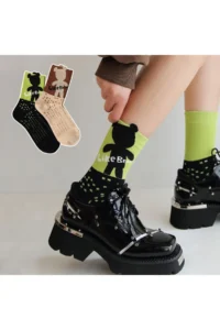 BGK 4 Sets Bear Soket Socks Seti - Image 3