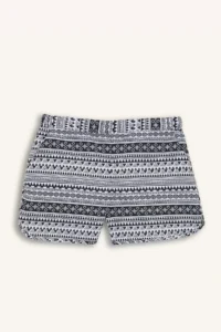 DeFacto T5232 Black Ethnic Patterned Swim Shorts-Fall OF Love - Image 7