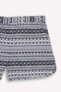 DeFacto T5232 Black Ethnic Patterned Swim Shorts-Fall OF Love - Image 8