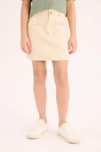 DeFacto Gabardine Skirt Girls' - Image 6