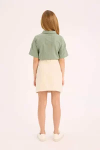 DeFacto Gabardine Skirt Girls' - Image 7