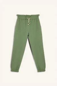 DeFacto  Green Elastic Waist Pocket Jogger Sweatpants Girl - Image 7