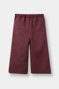 DeFacto  Claret Red Baby Girl Trousers with Elastic Waist - Image 3