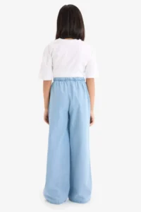 DeFacto Wide Leg Wide Leg Jean Trousers Girl - Image 6