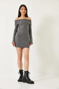 Bianco Lucci Women Madonna Collar Midi Size Dress 0202 - Image 2