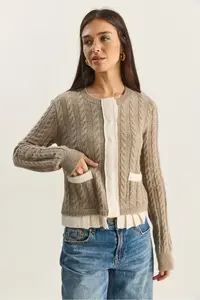 Bianco Lucci Women's Pleat Detailed Hair Knitted Knitwear Sweater - Image 4