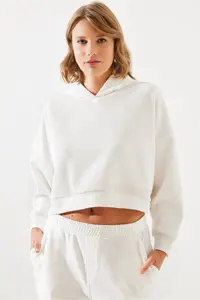 Bianco Lucci Women Ribbed Sweatshirt MBMS004