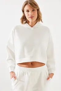 Bianco Lucci Women Ribbed Sweatshirt MBMS004 - Image 3