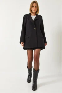 Bianco Lucci Women's Skirt Jacket Bottom Top Set MBMS055 - Image 2