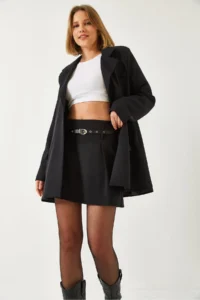 Bianco Lucci Women's Skirt Jacket Bottom Top Set MBMS055 - Image 4