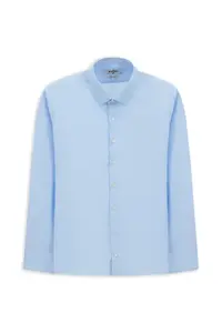 Kiğılı Long Sleeve Slim Fit Non-Iron Classic Cotton Shirt - Image 6