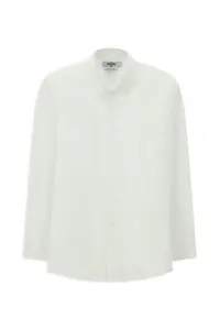 Kiğılı Long Sleeve Slim Fit Non-Iron Classic Cotton Shirt - Image 6