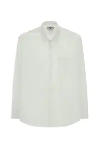 Kiğılı Long Sleeve Regular Fit Classic Collar Pocket Cotton Non-Iron Shirt - Image 2