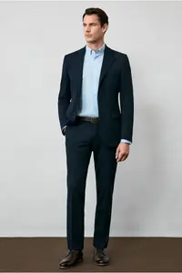 Kiğılı Long Sleeve Regular Fit Button Collar Cotton Non-Iron Shirt - Image 7