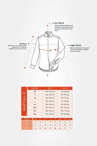 D'S Damat Ds Damat Slim Fit Green Button Collar 100% Cotton Summer Flared Linen Look Shirt - Image 6