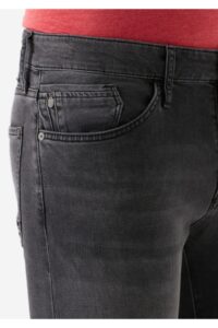 Mavi Erkek Leo 90 s Gri Vintage Jean Pantolon - Image 7