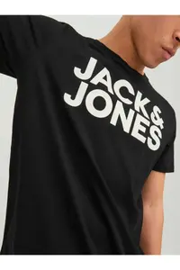 Jack & Jones JACK JONES Written Men's Crew Neck T-Shirt - Image 5