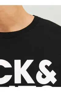 Jack & Jones JACK JONES Written Men's Crew Neck T-Shirt - Image 6