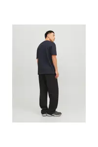 Jack & Jones Jack&Jones Star Men's Navy Blue Round Collar T-Shirt - Image 2