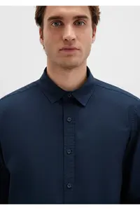Mavi Navy Blue Shirt slim Fit / Narrow Kesim -8-Y1583 - Image 5