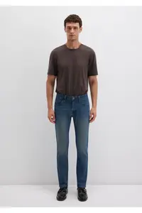 Mavi Marcus Shaded Indigo Blue Jeans Trousers - Image 3