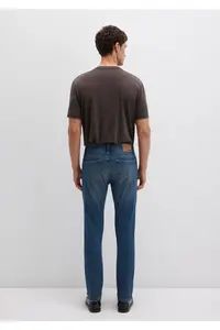 Mavi Marcus Shaded Indigo Blue Jeans Trousers - Image 4