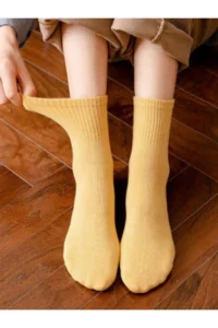 BGK Unisex Colorful 5 Pair College Socks Set - Image 3