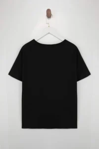 Trendyol Curve White-Gray-Navy Blue 3 Sets Paket Plus Size T-Shirt - Image 11