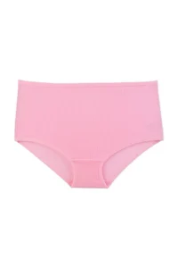 Nicoletta Women's Panties Pack of 5 High Waist Lycra Ribbed Cotton Camisole Ribbed LILA - Image 3