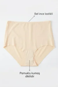 Nicoletta Women's Panties Extra High Waist Laser Cut Flexible Non-marking Pack of 5 Polyester Mixcolor - Image 3