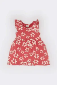 DeFacto Baby Girl Patterned Sleeveless Dress